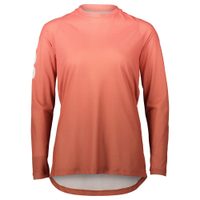 POC W's Essential MTB Lite LS Jersey Gradient Ammolite Coral