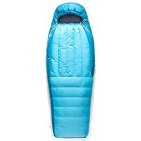 SEA TO SUMMIT Trek Women's -1C Down Sleeping Bag Long Blue Atoll