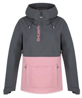 HUSKY Dámská outdoor bunda Nabbi L dk. grey/pink