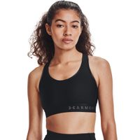 UNDER ARMOUR Armour Mid Keyhole Bra, Black