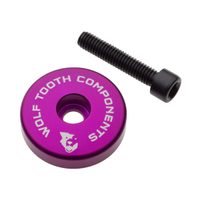 WOLF TOOTH ULTRALIGHT STEM CAP fialová + 5mm spacer