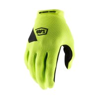 100% RIDECAMP Gloves, Fluo Yellow