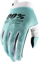 100% ITRACK Gloves Aqua