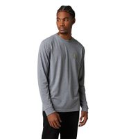 FOX Finisher Ls Tech Tee, Heather Graphite