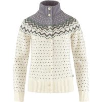 FJÄLLRÄVEN Övik Knit Cardigan W Chalk White-Flint Grey