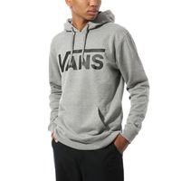 VANS VANS CLASSIC PULLOVER HOODIE, Cement Heather-Black