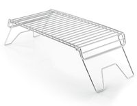 CAMPFIRE GRILL WITH FOLDING LEGS