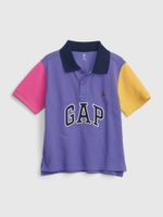 GAP 595239-02 Dětské polo tričko s logem Fialová