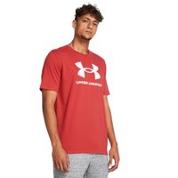 UNDER ARMOUR SPORTSTYLE LOGO UPDATE SS, Red Solstice / White