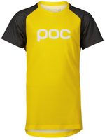 POC Y's Essential MTB Tee Aventurine Yellow/Sylvanite Grey