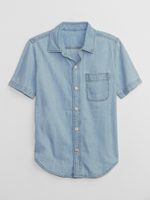 GAP 626759-00 Dětská džínová košile Modrá
