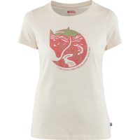 FJÄLLRÄVEN Arctic Fox Print T-shirt W Chalk White