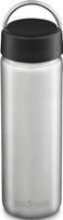 KLEAN KANTEEN Wide w/Wide Loop Cap - brushed stainless 800 ml