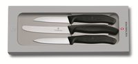 VICTORINOX 6.7113.3G Sada nožů na zeleninu 3ks plast černý