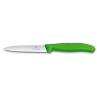 VICTORINOX Nůž na zeleninu 10 cm plast, zelený