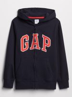 GAP 550082-03 Dětská mikina GAP logo zip Tmavě modrá