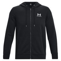 UNDER ARMOUR UA Essential Fleece FZ Hood, Black