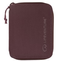 LIFEVENTURE RFiD Bi-Fold Wallet, plum