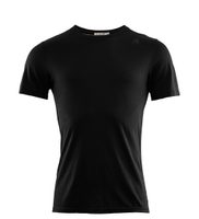 ACLIMA LightWool Undershirt Tee, M Jet Black