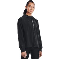 UNDER ARMOUR Woven FZ Jacket, Black