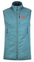 HANNAH KECHU VEST, brittany blue/burnt olive