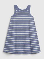 GAP 831336-01 Dětské pruhované šaty Modrá