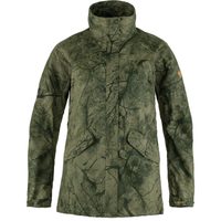 FJÄLLRÄVEN Forest Hybrid Jacket W Green Camo-Laurel Green