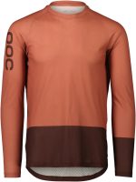 POC MTB Pure LS Jersey Himalayan Salt/Axinite Brown