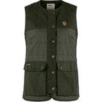 FJÄLLRÄVEN Forest Wool Padded Vest W, Deep Forest