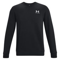 UNDER ARMOUR UA Essential Fleece Crew, Black