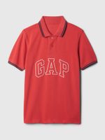 GAP Dětské polo tričko s logem Červená