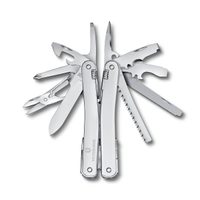 VICTORINOX Nástroj Swiss Tool Spirit MX, silver, in nylon pouch