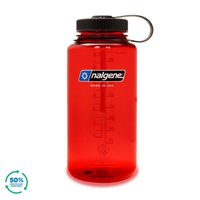 NALGENE Wide-Mouth 1000mL Red Sustain