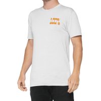 100% TRONA Tech Tee Chalk