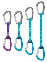 PETZL PACK OF 6 DJINN AXESS tyrkysové - sada 6 ks