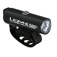 LEZYNE CLASSIC DRIVE 500+ FRONT SATIN BLACK