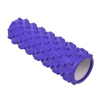 Massage roller 45x15 cm purple