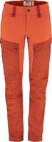 FJÄLLRÄVEN Keb Trousers W Short Cabin Red-Rowan Red