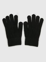 406566-01 Dětské prstové rukavice Černá
