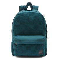 VANS WM DEANA III BACKPACK 22 CALIFAS CHECKERBOARD CORD DEEP TEAL