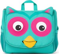 AFFENZAHN Kids Toiletry Bag Olivia Owl - turquoise