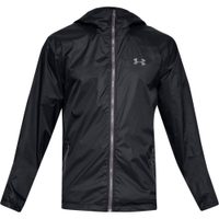 UNDER ARMOUR UA Forefront Rain Jacket, Black