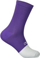 POC Flair Sock Mid Sapphire Purple/Hydrogen White