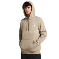 UNDER ARMOUR Essential Flc Blocked HD, City Khaki / City Khaki Light Heather / White