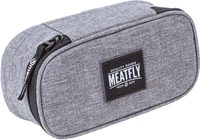 MEATFLY Pencil Case, Heather Grey