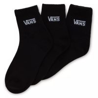 VANS CLASSIC HALF CREW SOCK, Black