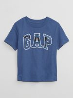 GAP 459557-06 Dětské tričko s logem Modrá