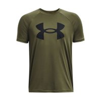 UNDER ARMOUR Tech Big Logo SS-GRN