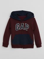 GAP 773349-00 Dětská mikina s logem Vínová