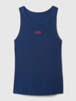 GAP 413149-00 Tílkový top s mini logem Tmavě modrá